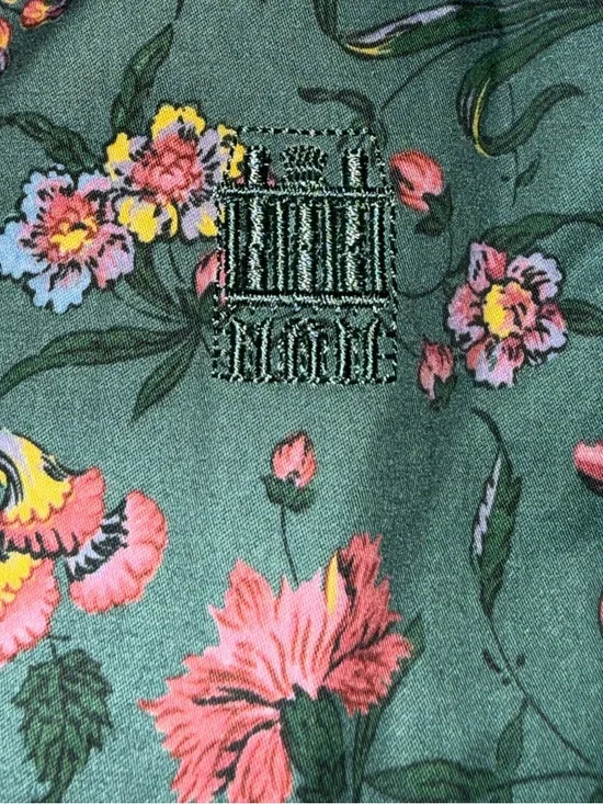 Hill House Ellie Nap Dress in Fleur Chintz Bottle Green Size Small - Picture 8 of 12